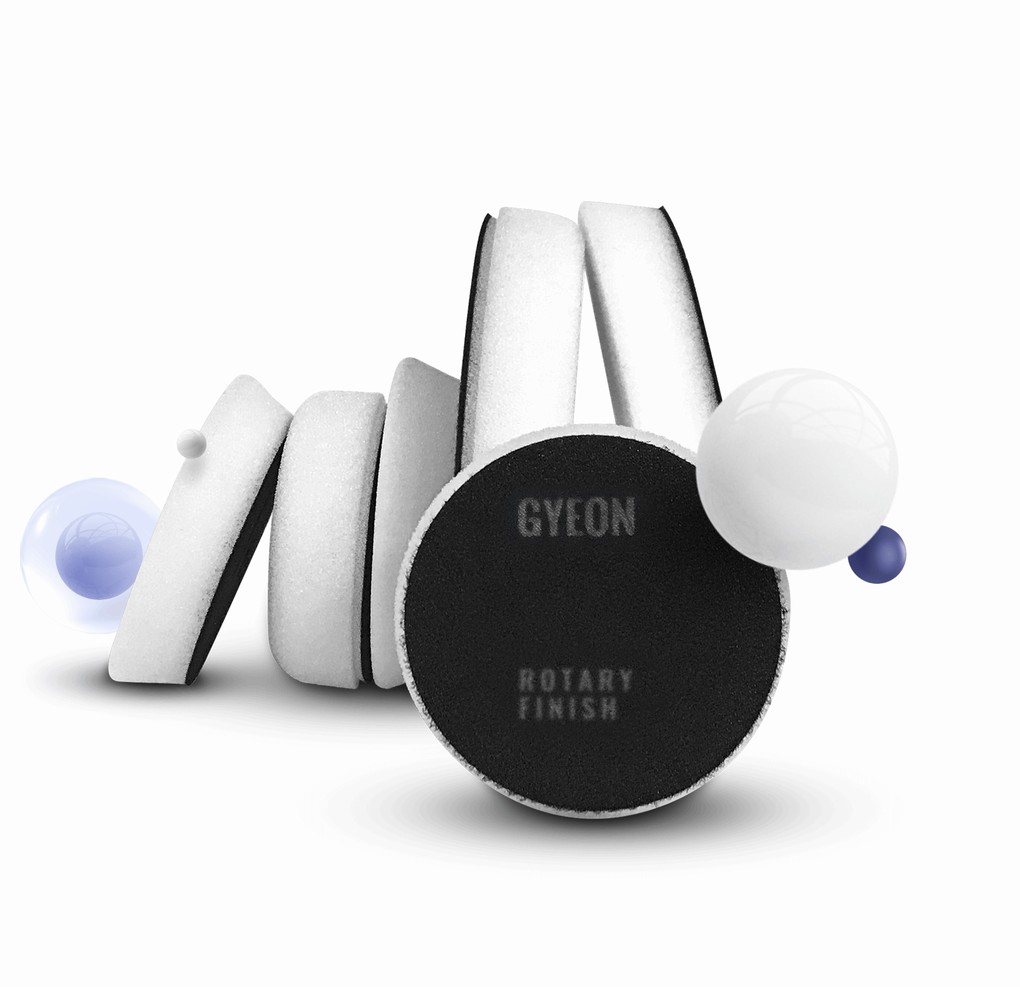 Gói 2-phớt mút đánh bóng đồng tâm GYEON Q2M Rotary Finish 2-pack 80 mm x 25 mm